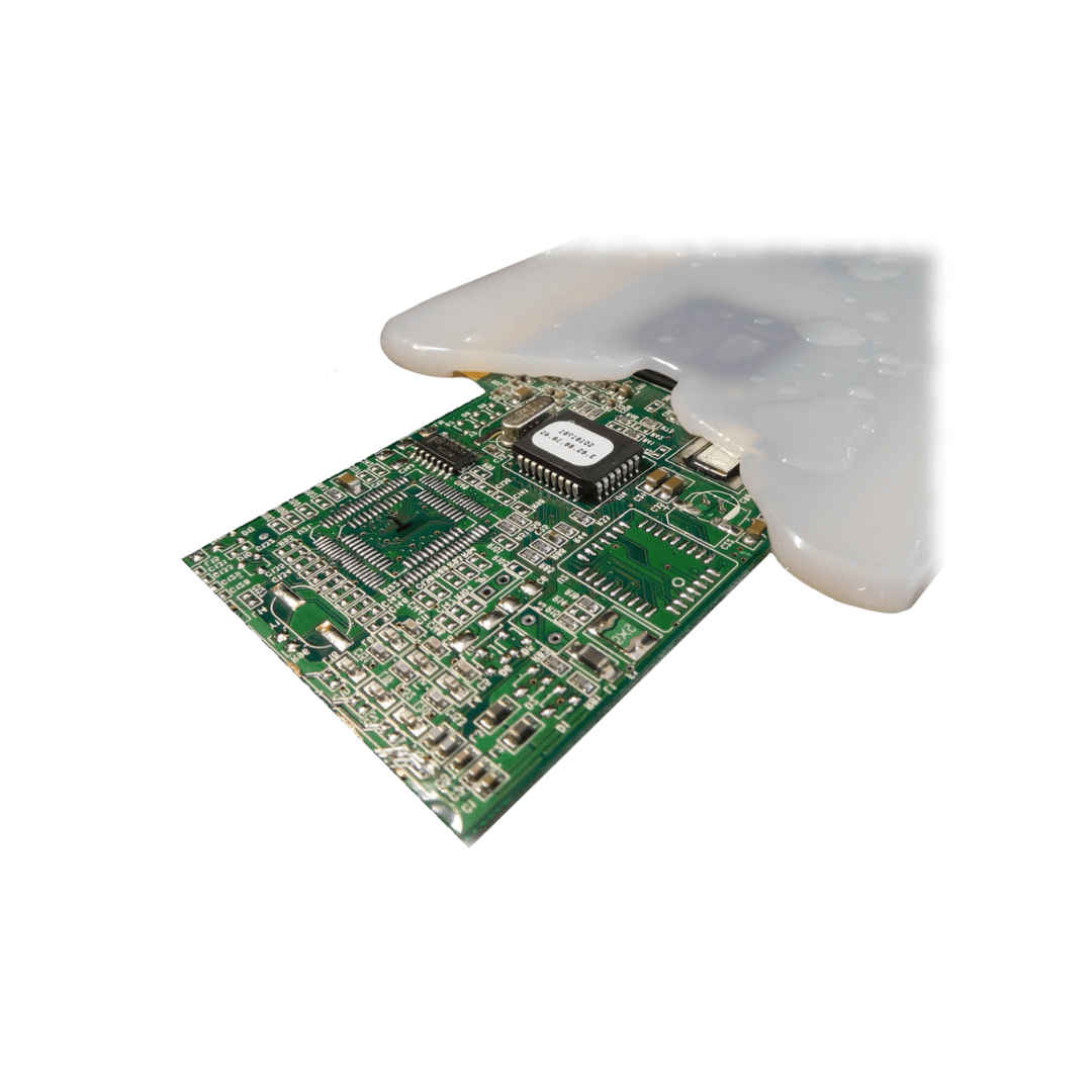 How about materials for PCB overmolding?