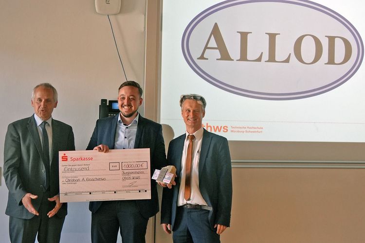            ALLOD-Preis an der Technischen Hochschule Würzburg-Schweinfurt